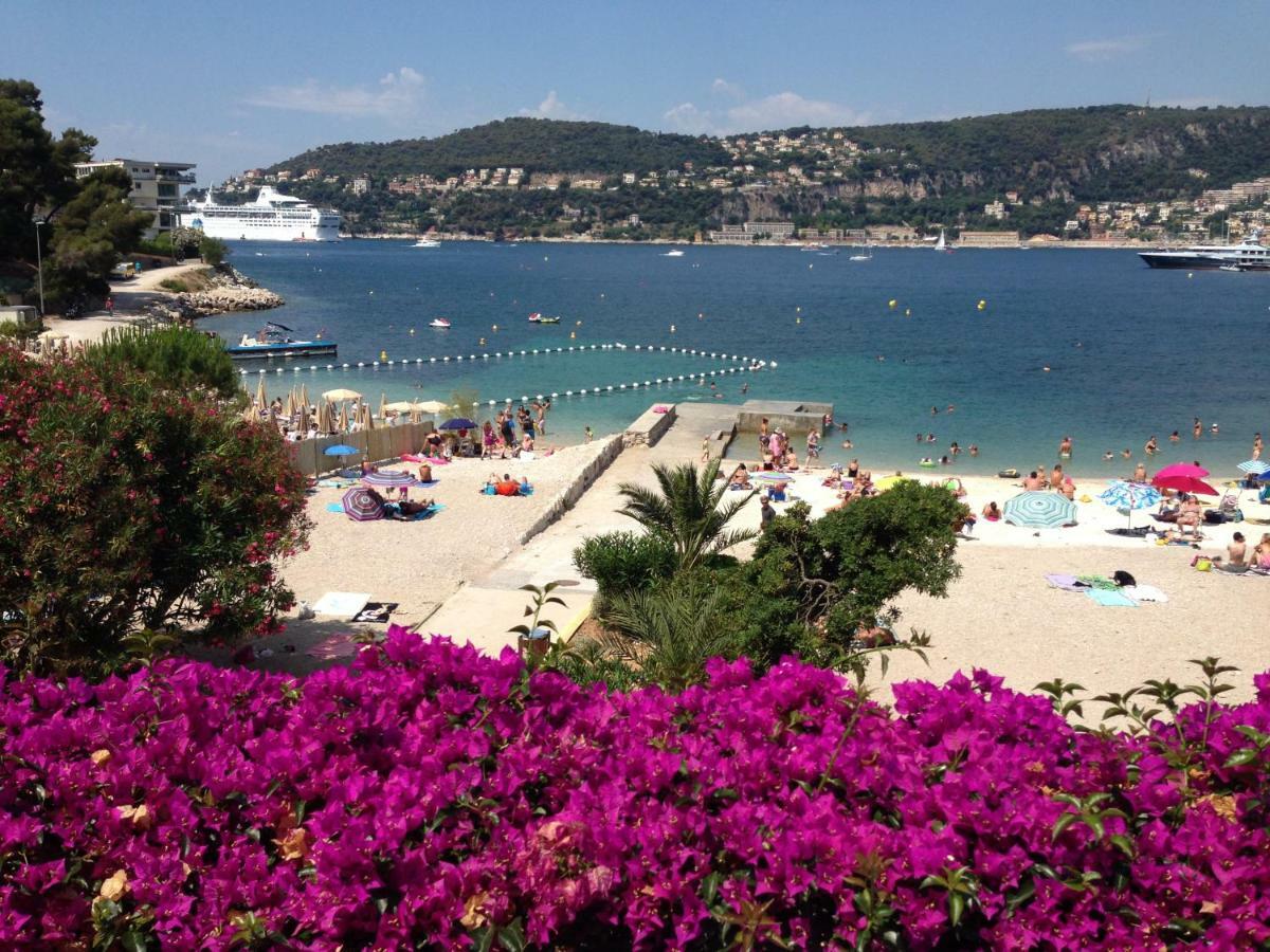 Nyrenoverad Laegenhet Med Havsutsikt Villefranche-sur-Mer Esterno foto